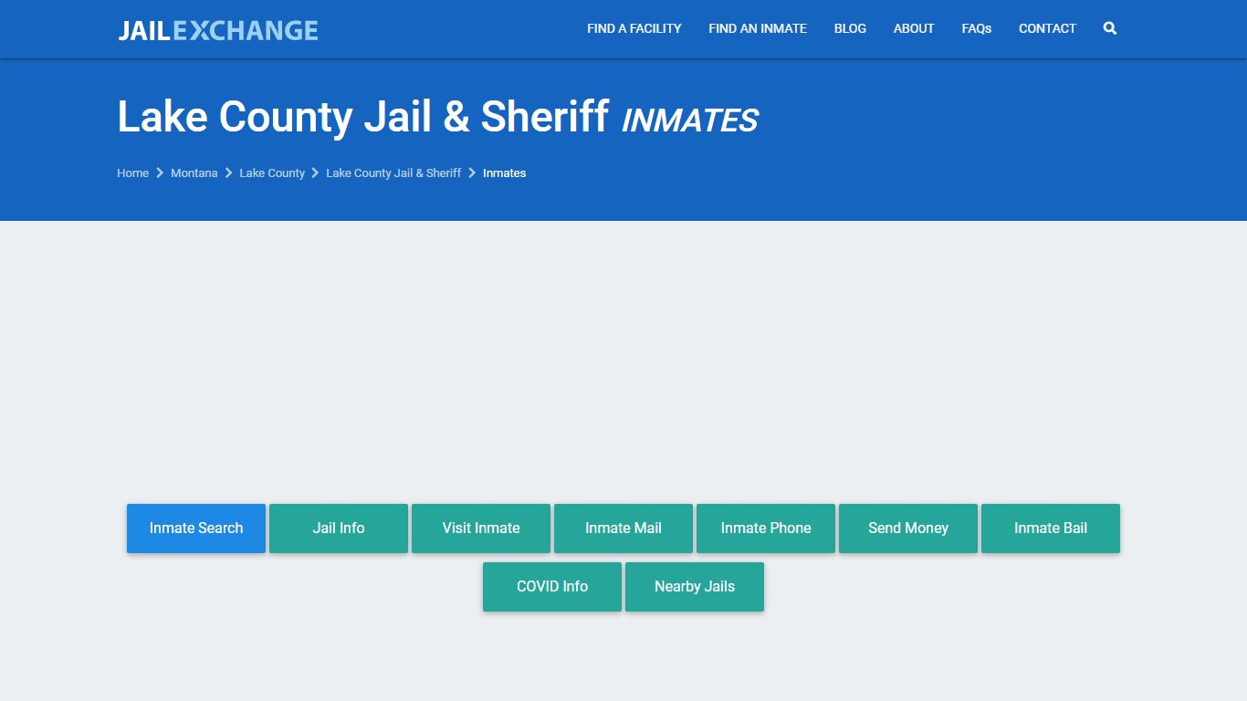 Lake County Jail Inmates | Arrests | Mugshots | MT